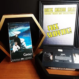 Contact - VHS 1997 - Jodie Foster - Free Shipping! Buy 2 Get 1 Free!!! - Picture 1 of 6