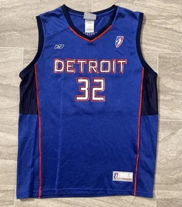 RARE 2002-07 DETROIT SPARKS WNBA SWIN CASH JERSEY REEBOK SZ S WOMENS BASKETBALL - Picture 1 of 7