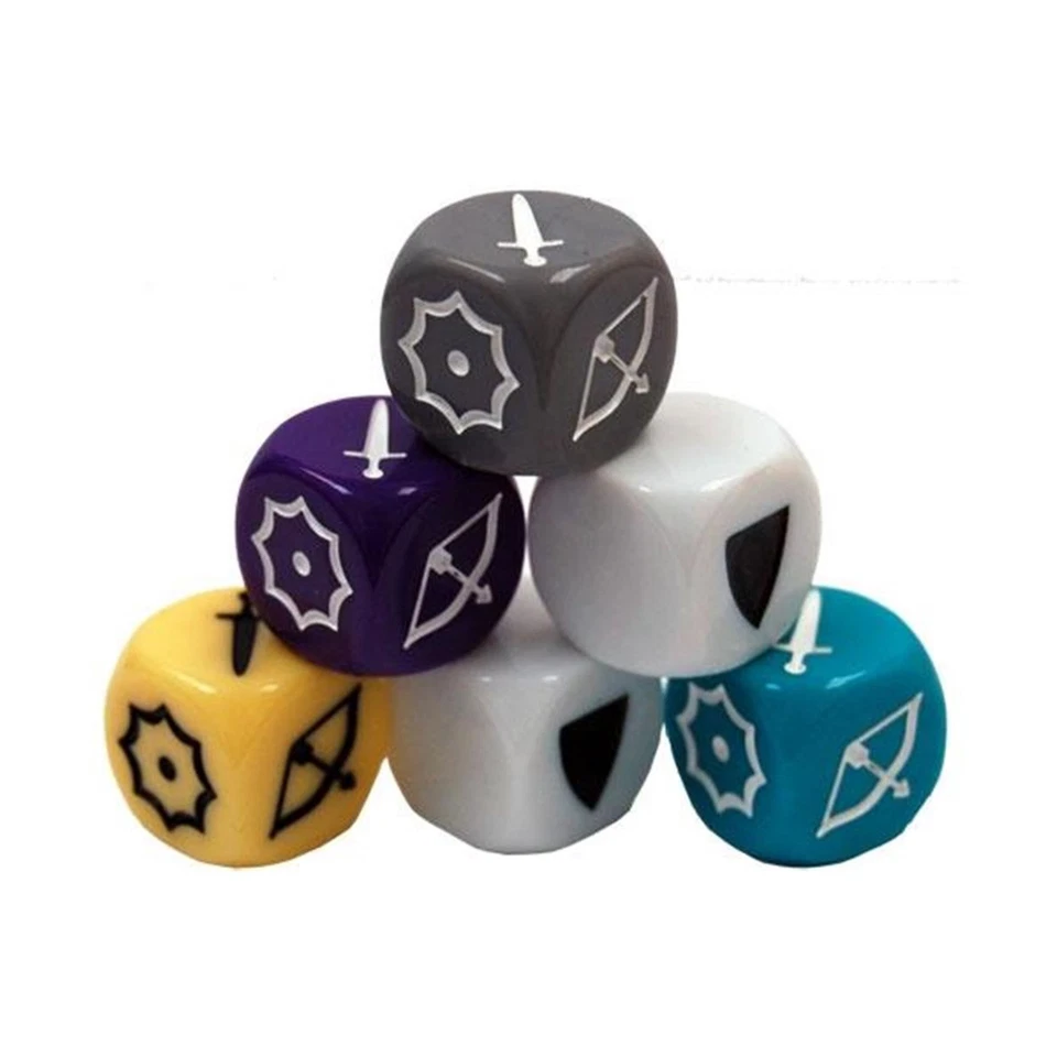 CMON Juego de Mesa Inferno Guild Paquete de Dados (6) Nuevo Foto 1 de 1