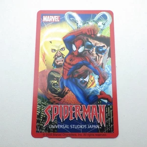Tarjeta telefónica japonesa Spider Man Universal Stadios Japón USJ Marvel 2005 - Imagen 1 de 6