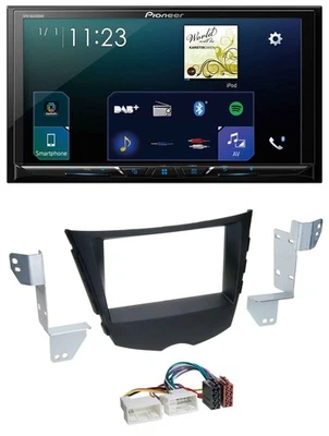 Pioneer MP3 Bluetooth USB 2DIN DAB Autoradio für Hyundai Veloster FS ab 2011 - Bild 1 von 4