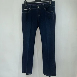 Marks and Spencers Autograph Weekend Jeans Womens Blue UK16 Medium Straight Leg - Picture 1 of 9