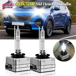 For Kia Sportage 2017-2019 HID Xenon Headlight Bulbs 6000K High Beam D3S/D3R - Picture 1 of 10