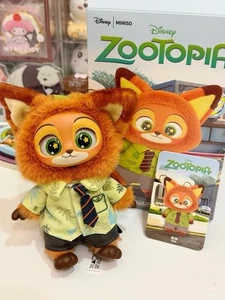 Caja ciega serie MINISO Zootopia color confirmado, colgante de felpa y llavero - Imagen 1 de 19