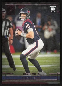 Davis Mills 2021 Panini Chronicles Panini # PA-8 RC rosa Houston Texans - Imagen 1 de 2