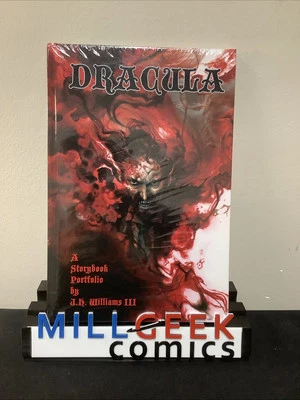 Dracula: A Visual Storybook by J H Williams III, Image, New Sealed, Hardcover - Image 1 of 3