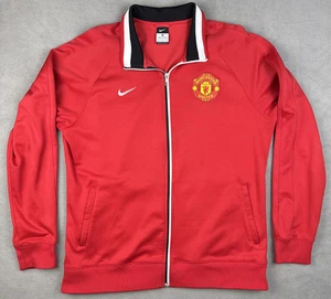 Chaqueta deportiva Manchester United Nike roja cremallera completa para hombre XL - Imagen 1 de 11