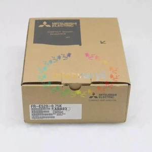 One Mitsubishi Inverter FR-E520-0.75K 220v Nuovo - Foto 1 di 5