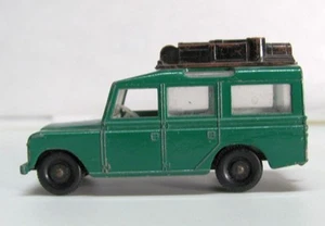 Matchbox No. 12 Land Rover Safari 1960's Lesney Die Cast Car Green Vintage - Picture 1 of 6