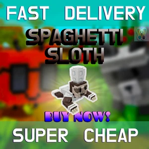 🦥SPAGHETTI SLOTH🦥 Grow a Garden PET | CHEAP | FAST | RELIABLE✅ - Picture 1 of 1