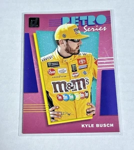 2020 Donruss #R10 Retro Series Kyle Busch Racing Insert - Picture 1 of 2
