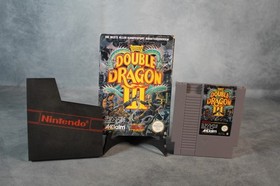 🌸Double Dragon III 3 Nintendo Entertainment System NES embalaje original + instrucciones