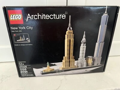 LEGO ARCHITECTURE: New York City (21028) - NUEVO EN CAJA / SELLADO $59.99 MSRP Foto 1 de 4