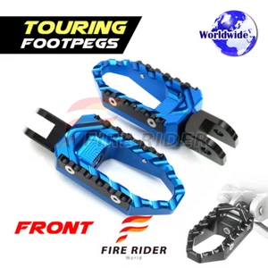 For Razor MX350 MX400 MX500 MX650 Blue FRW CNC Touring Rider Footpegs - Bild 1 von 5