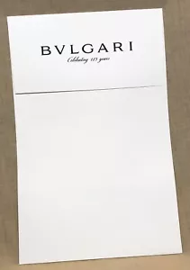 BVLGARI 125 Years Envelope Document Certificate Holder Diagono Tourbillon OEM / - Picture 1 of 6