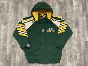 Vintage Starter NFL Green Bay Packers Puffer Jacket Football Sports 90s