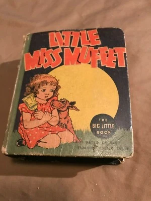 Little Miss Muffet Fanny Y. Cory 1936 Whitman Big Little Book® #1120 - Image 1 of 4