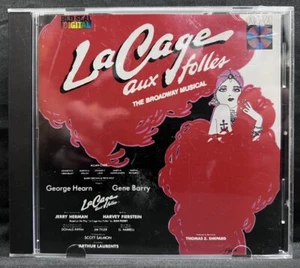 LA CAGE AUX FOLLES Original Cast Recording CD SOUNDTRACK USA *Disc Mint* - Picture 1 of 3