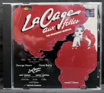 LA CAGE AUX FOLLES Original Cast Recording CD SOUNDTRACK USA *Disc Mint* - Image 1 of 3