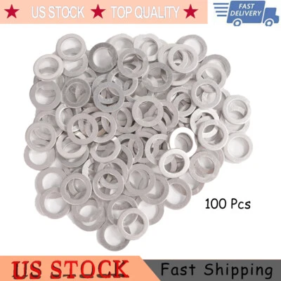 100X 14MM TRANSMISSION OIL DRAIN PLUG CRUSH WASHERS 94109-14000 FOR HONDA/ACURA - Изображение 1 из 4