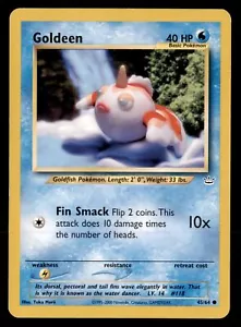 Pokemon Card Goldeen Neo Revelation 45/64 EXCELLENT Non-Holo Common TCG!!!!!!!!! - Picture 1 of 1