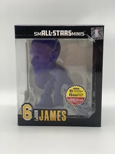LeBron James Rare Purple Color Variant L A Lakers Mini 6" NBA smALL-STARS-minis - Bild 1 von 7