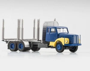VK-Modelle 77008 - SCANIA 111 Kurzholztransporter Fertigmodell  H0 1:87 NEU - Bild 1 von 1