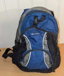 Vintage EMS eastern mountain sports FLIPSIDE blue hiking backpack daypack bag - Picture 1 of 14