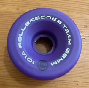 Rueda de patín con ruedas de equipo RollerBones 101A de repuesto, púrpura, 62 mm - Imagen 1 de 3