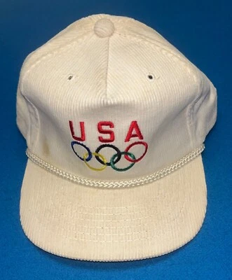 Vintage 1988 Olympics Hat - White - Clutch Brand - Image 1 of 4