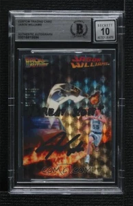 JASON WILLIAMS WHITE CHOCOLATE CUSTOM PMG BACK TO THE FUTURE AUTO CARD 1/1 BAS - Foto 1 di 2