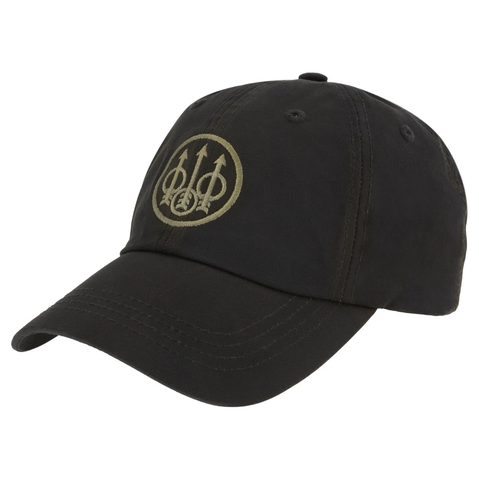 Beretta Men's Waxed Cotton Hunting Outdoor Casual Hat with Beretta Trident logo - Image 1 of 1