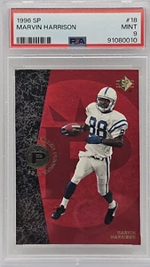 1996 SP Marvin Harrison Premier Prospects #18 Mint 9 - Picture 1 of 2