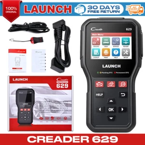 LAUNCH CR629 Engine ABS SRS Diagnostic Tool OBD2 Scanner Oil SAS BMS Code Reader - Picture 1 of 12