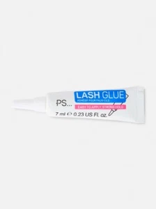 PS... Colla Ciglia Facile da Applicare Senza Lattice Bianco Asciuga Trasparente Forte Tenuta - 7ml Br - Foto 1 di 6