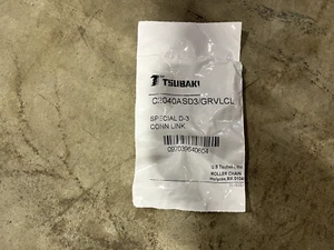 Tsubaki Connecting Roller Link, D-3 Attachment - Picture 1 of 4