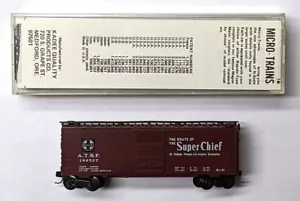 MTL Micro-Trains 20020 Santa Fe ATSF 144537 "Super Chief" Bx-37 40 foot boxcar - Picture 1 of 2
