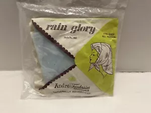 Vintage Rain Glory Andre Fantasies 1960s Hair Ladies Bonnet Prop NIP Deadstock - Bild 1 von 15
