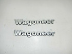 Jeep Wagoneer SJ Emblem Decal Logo Plate Nameplate Pair OEM FREE SHIPPING Jeep Wagoneer