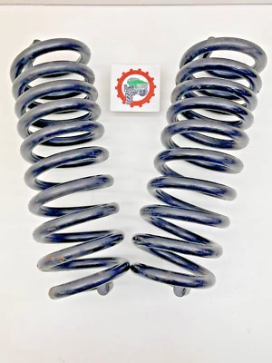Par de muelles helicoidales delanteros Ford F150 Bronco 87-97 2x2 altura de stock Foto 1 de 4