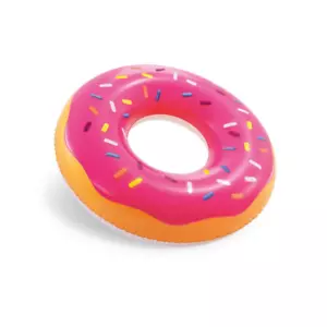 Intex Inflatable Pink Sprinkle Donut Pool Float Summer Kids Fun Adult Water NEW - Picture 1 of 3