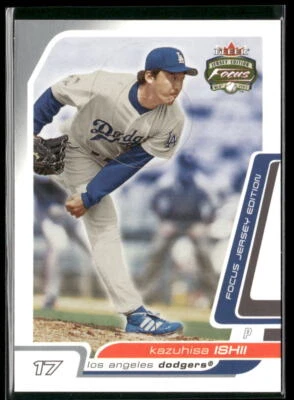 2003 Fleer Focus Jersey Edition #122 Kazuhisa Ishii - Image 1 of 2