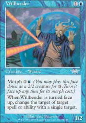 4 Willbender ~ Near Mint Legions 4x x4 Playset MTG Magic Blue Card UltimateMTG - Image 1 of 1