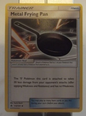 101PK112 - Metal Frying Pan - 112/131 - Forbidden Light - Uncommon Trainer - NM - Image 1 of 2