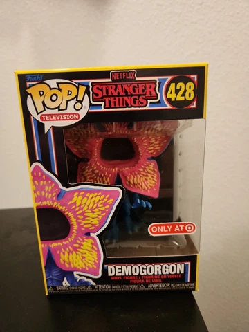 Funko POP! Artist Series: Stranger Things Demogorgon Action Figure - Blue/Pink Cover