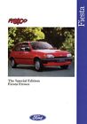 Ford Fiesta Fresco Prospekt 1991 12/91 GB brochure prospectus catalogue
