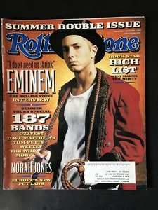 Rolling Stone Magazine July 4 - 11 2002 Double Issue - Eminem - Foto 1 di 2
