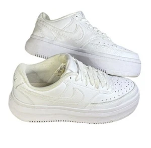 Nike DM0113-100 Court Vision Alta Platform Shoe Women’s Sz 7 US - Picture 1 of 8
