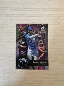 2023 Bowman Platinum Bobby Witt Jr Purple Ice Refractor /199 SP - Picture 1 of 4