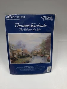 1995 Thomas Kinkade The Painter of Light Lamplight Brooke 50837 Cross Stitch NEW - Picture 1 of 3